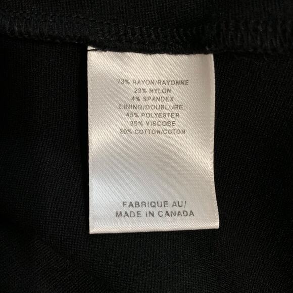 Tonia Debellis Jacket Sweatshirt Blazer Black Button Front Pockets Women's S - Picture 6 of 6